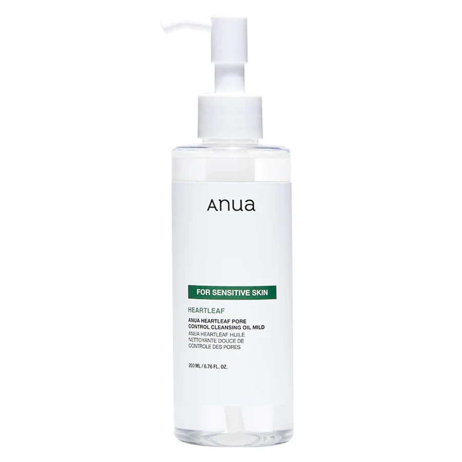 ANUA Heartleaf Pore Control Cleansing Oil Mild 200ml gentle cleansing oil